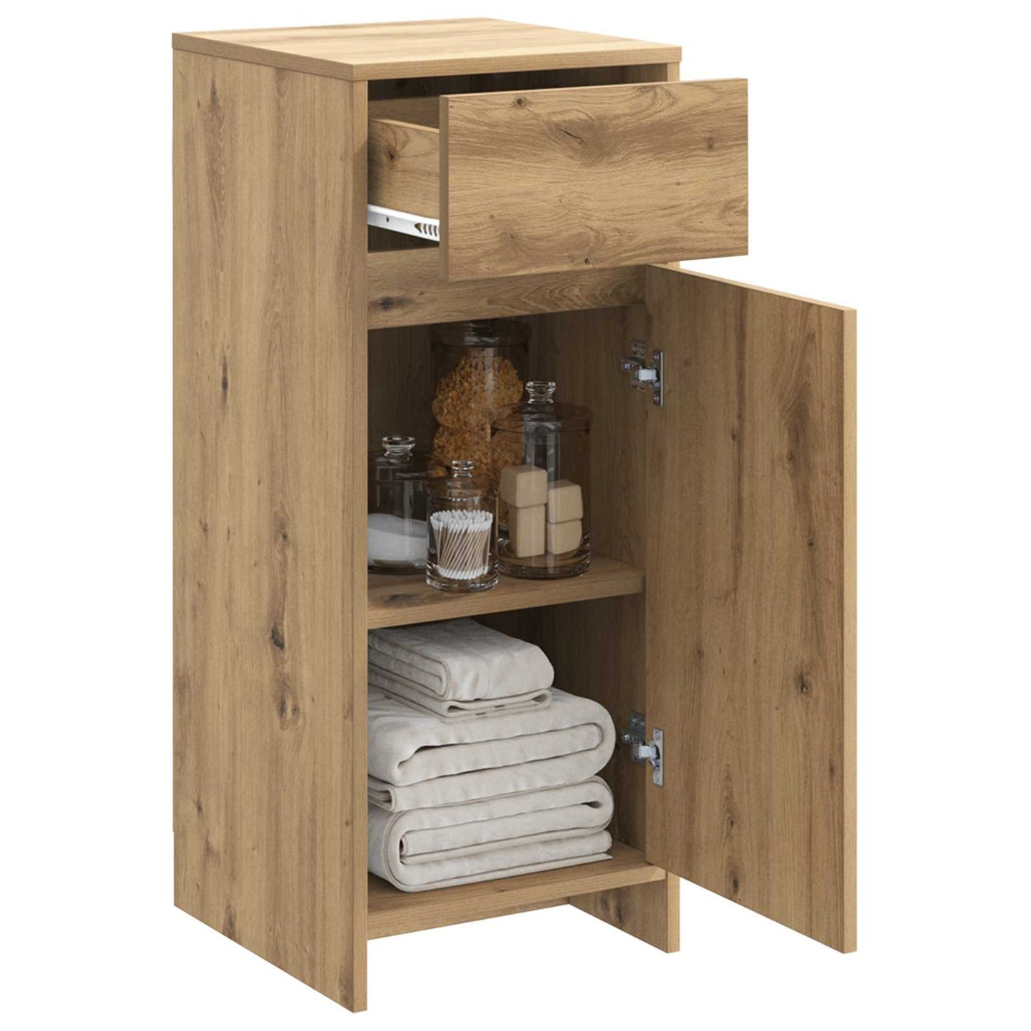 Baderomsskap Artisan eik 35 x 36,5 x 85 cm Konstruert tre