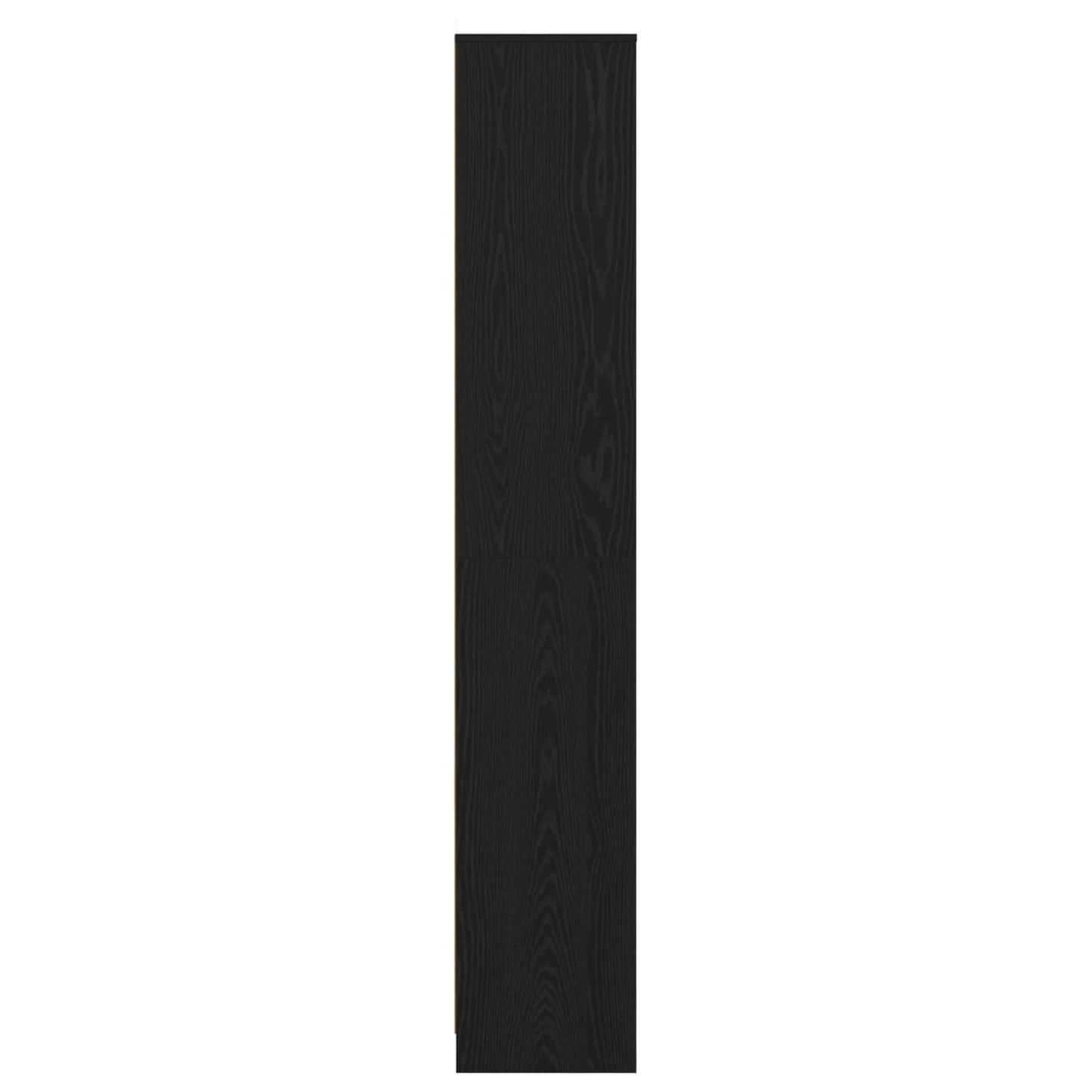 Baderomsskap Svart eik 30 x 33 x 190 cm Konstruert tre