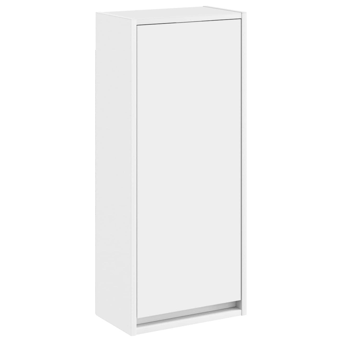 Vegghengt servantkommode Hvit 35 x 20 x 81 cm Konstruert tre