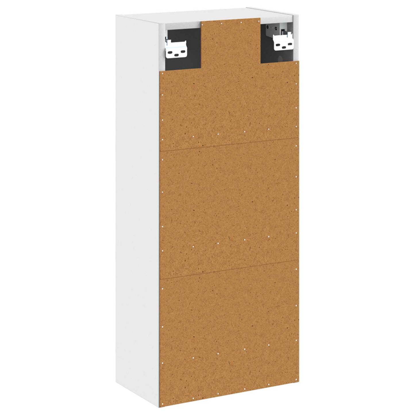 Vegghengt servantkommode Hvit 35 x 20 x 81 cm Konstruert tre