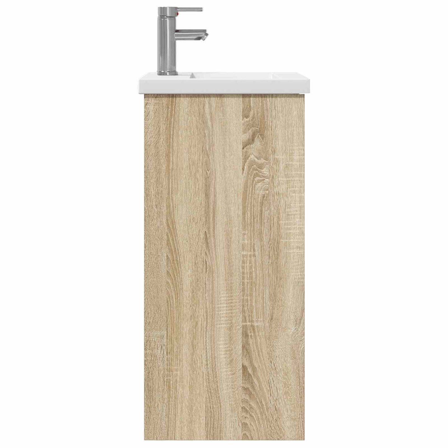 Badmøbel med vask Sonoma eik 42 x 40 x 84,5 cm Konstruert tre