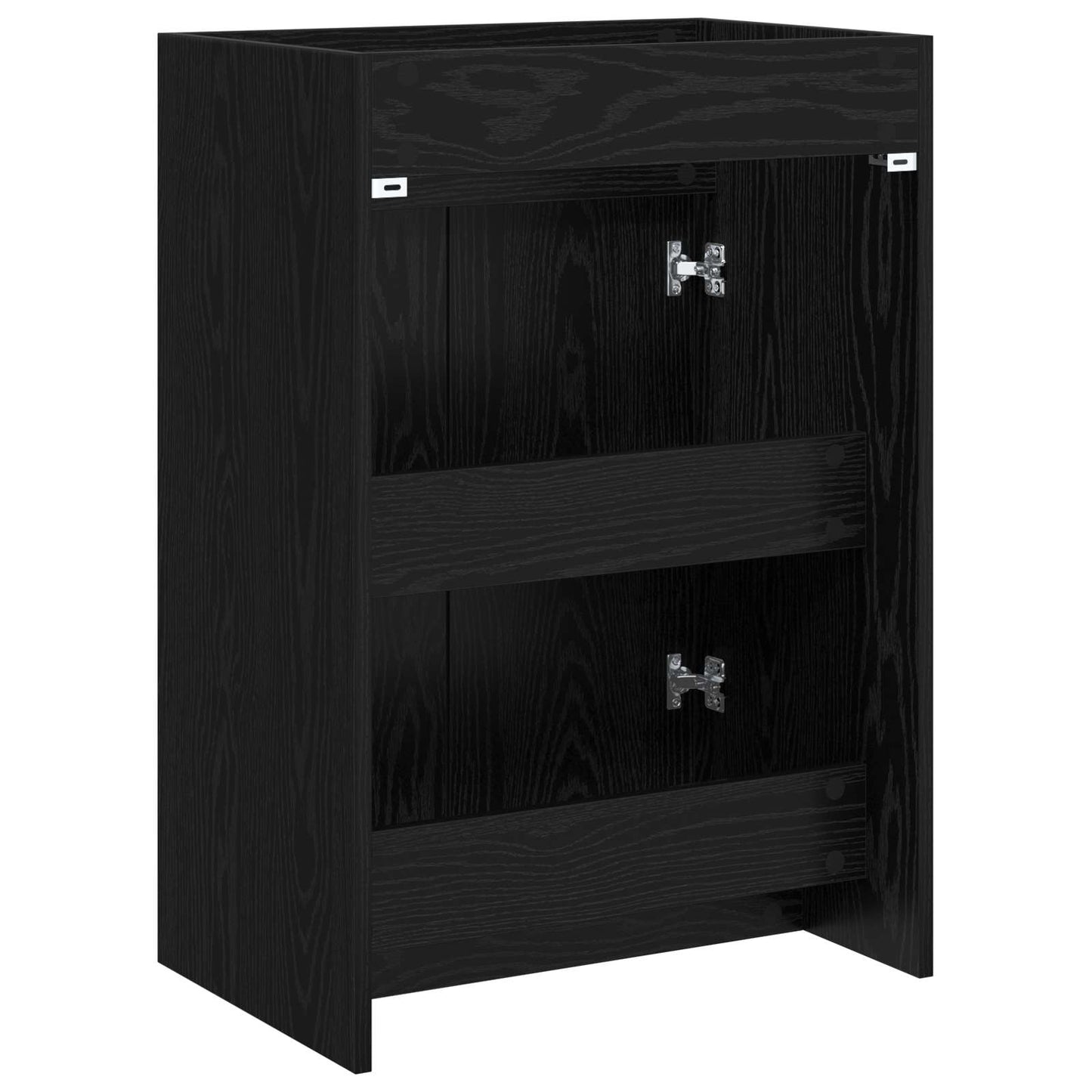 Badskapinet under vask Svart eik 56 x 37,5 x 81 cm