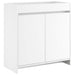 Badskapinet under vask Hvit 78,5 x 37,5 x 81 cm Konstruert tre