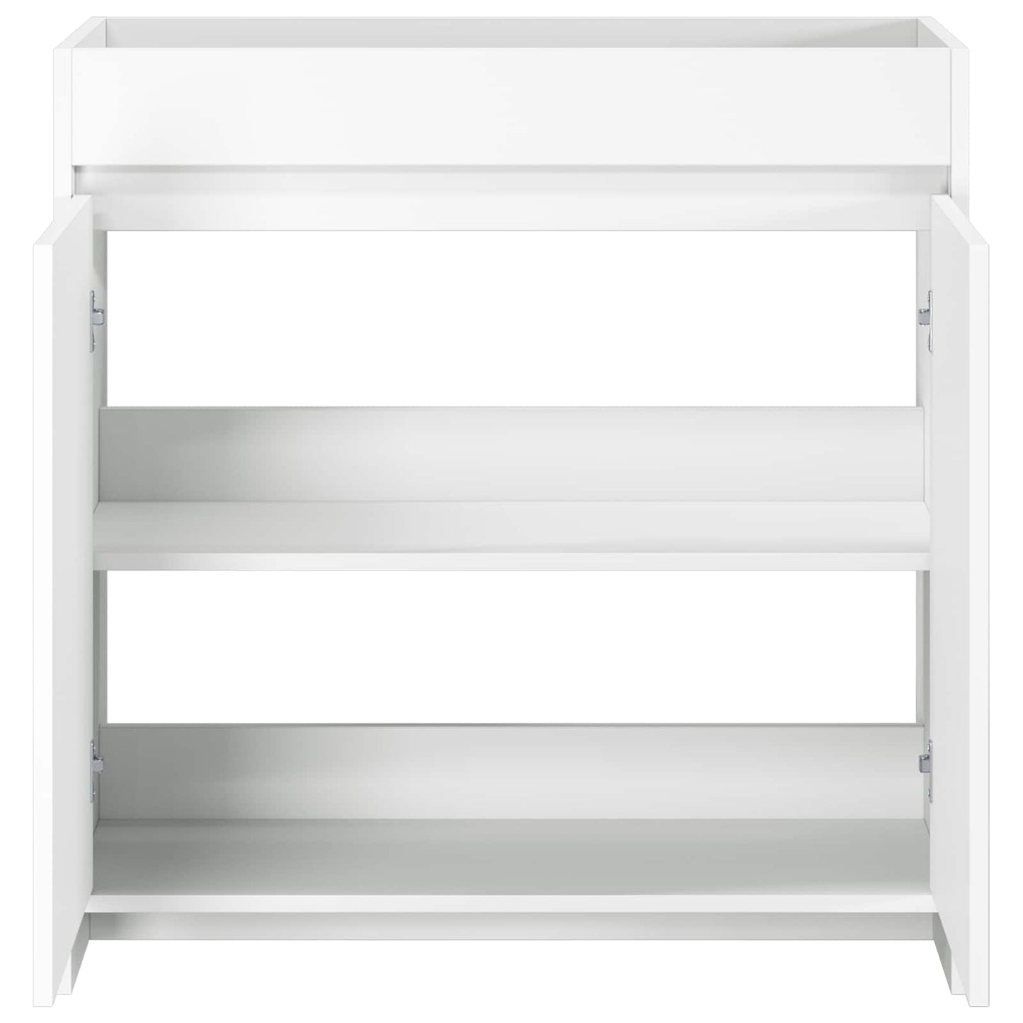 Badskapinet under vask Hvit 78,5 x 37,5 x 81 cm Konstruert tre