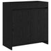 Badskapinet under vask Svart eik 78,5 x 37,5 x 81 cm