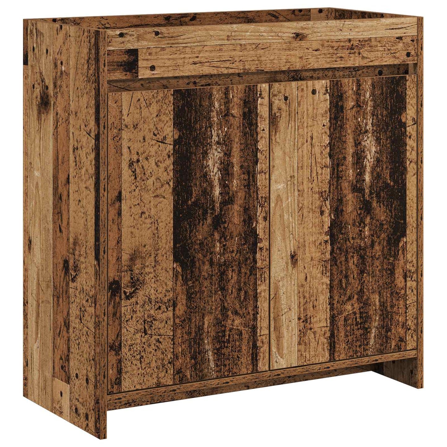 Badskapinet under vask Gammelt tre 78,5 x 37,5 x 81 cm