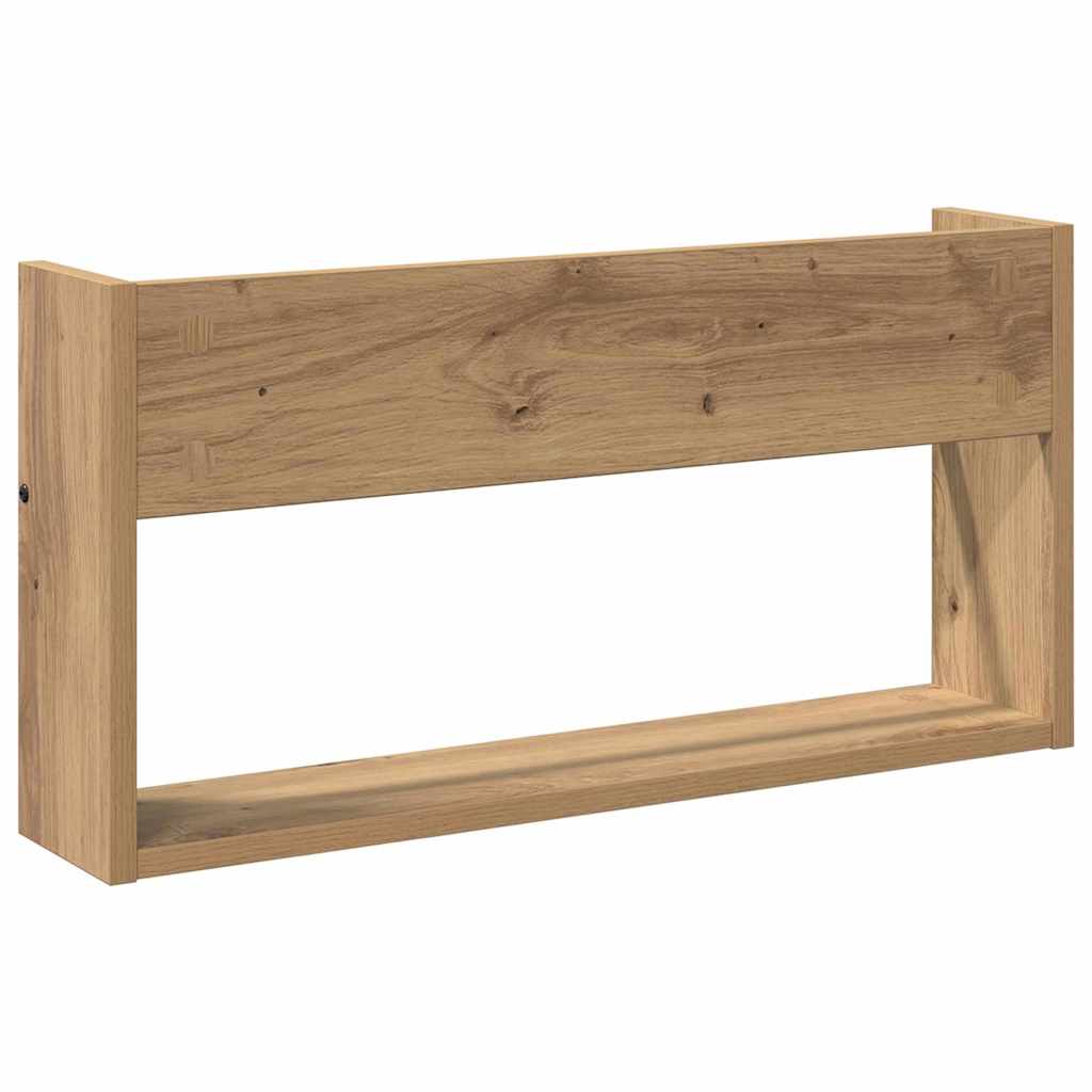 Magasinreol Artisan Eik 60 x 12 x 30 cm Konstruert tre