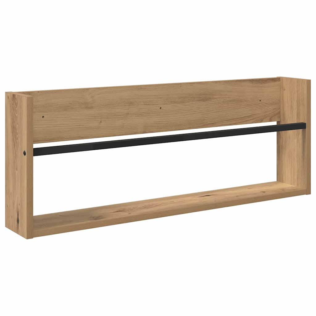 Magasinreol Artisan Eik 80 x 12 x 30 cm Konstruert tre