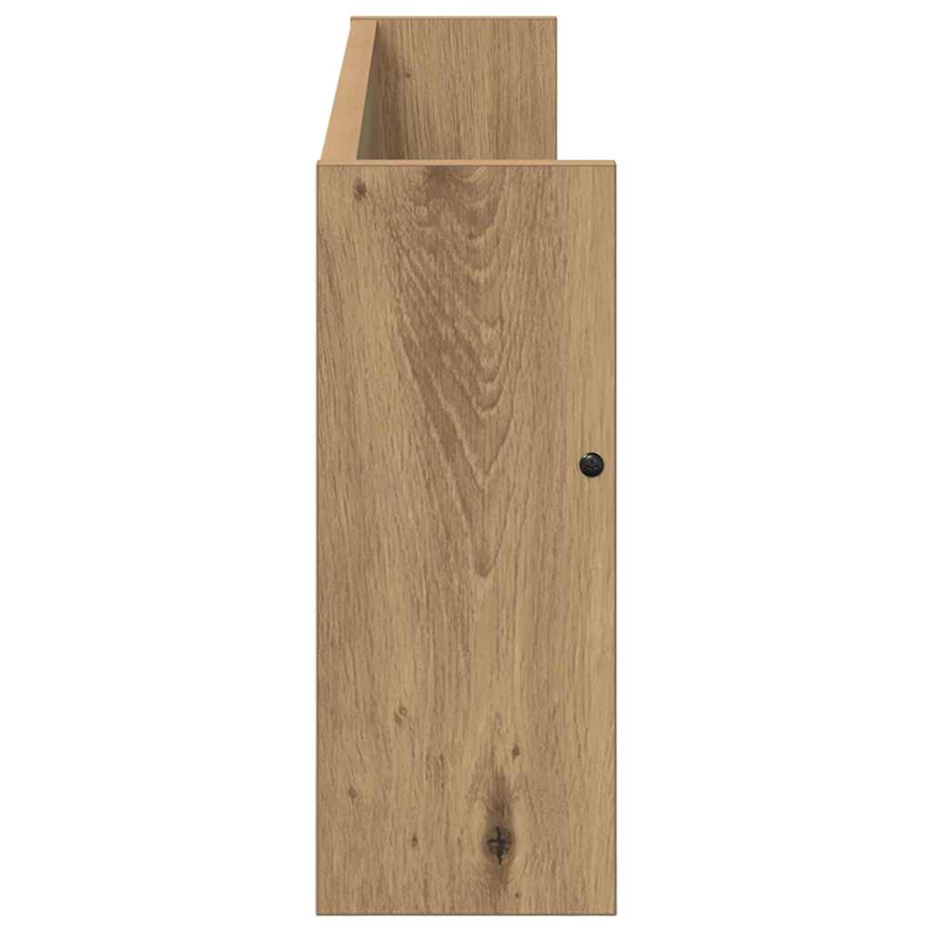 Magasinreol Artisan Eik 80 x 12 x 30 cm Konstruert tre