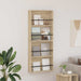 Magasinreol 2 pcs Sonoma eik 60 x 12 x 70 cm Konstruert tre