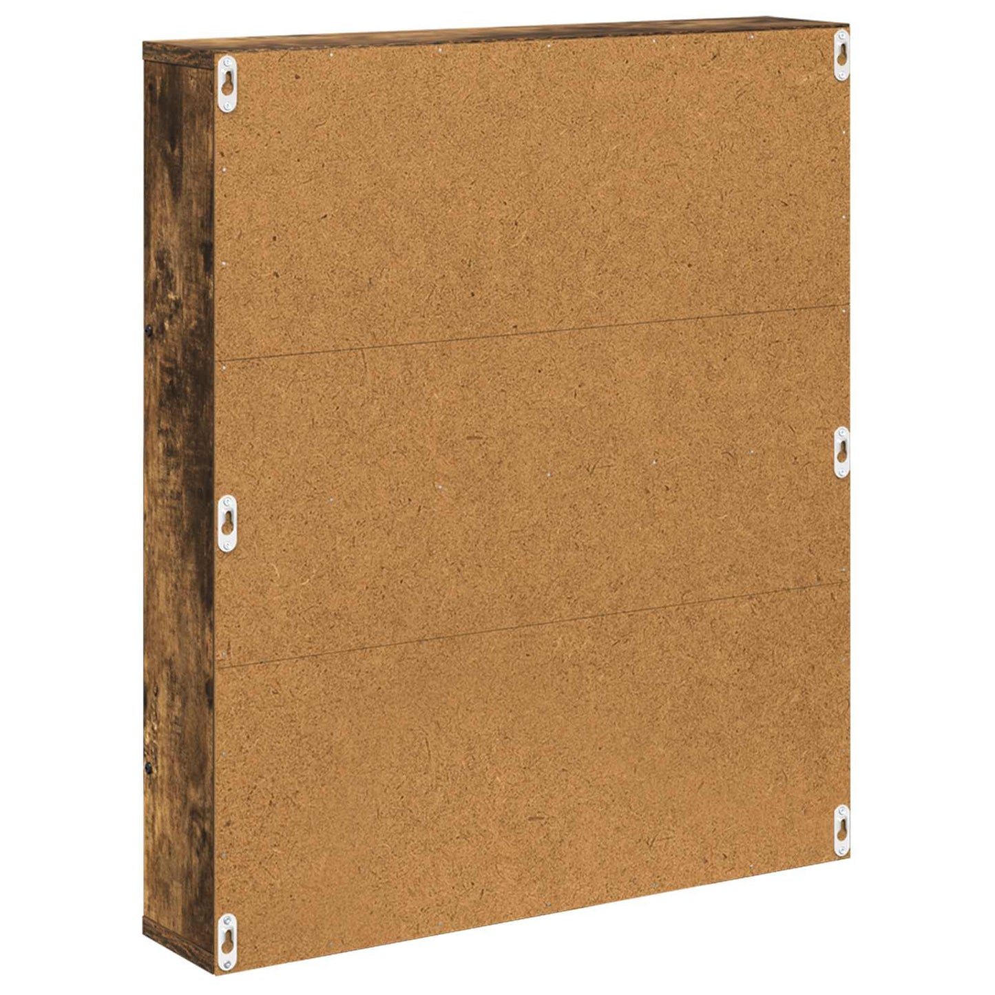 Magasinreol med hylle Røkt eik 60 x 12 x 70 cm Konstruert tre
