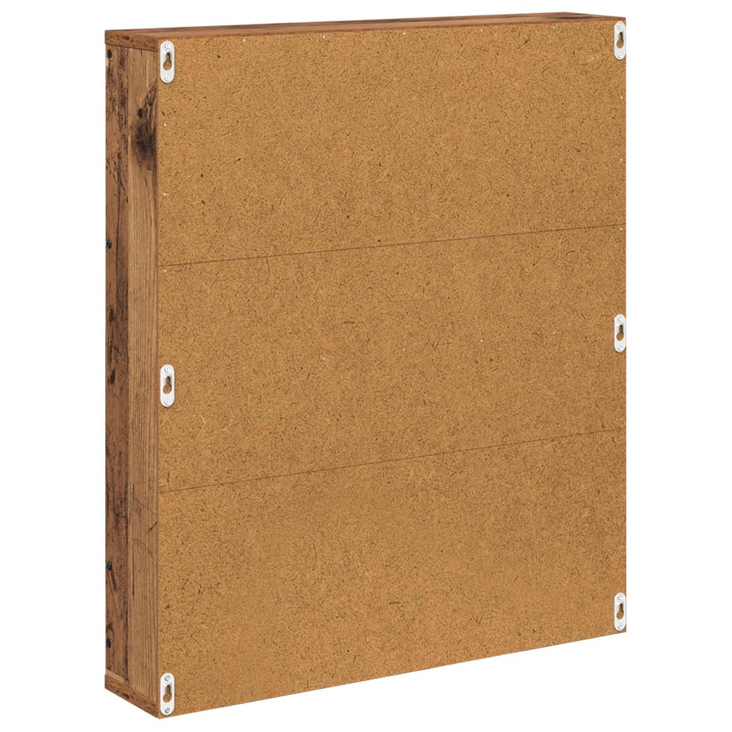 Magasinreol 2 pcs Gammelt tre 60 x 12 x 70 cm Konstruert tre