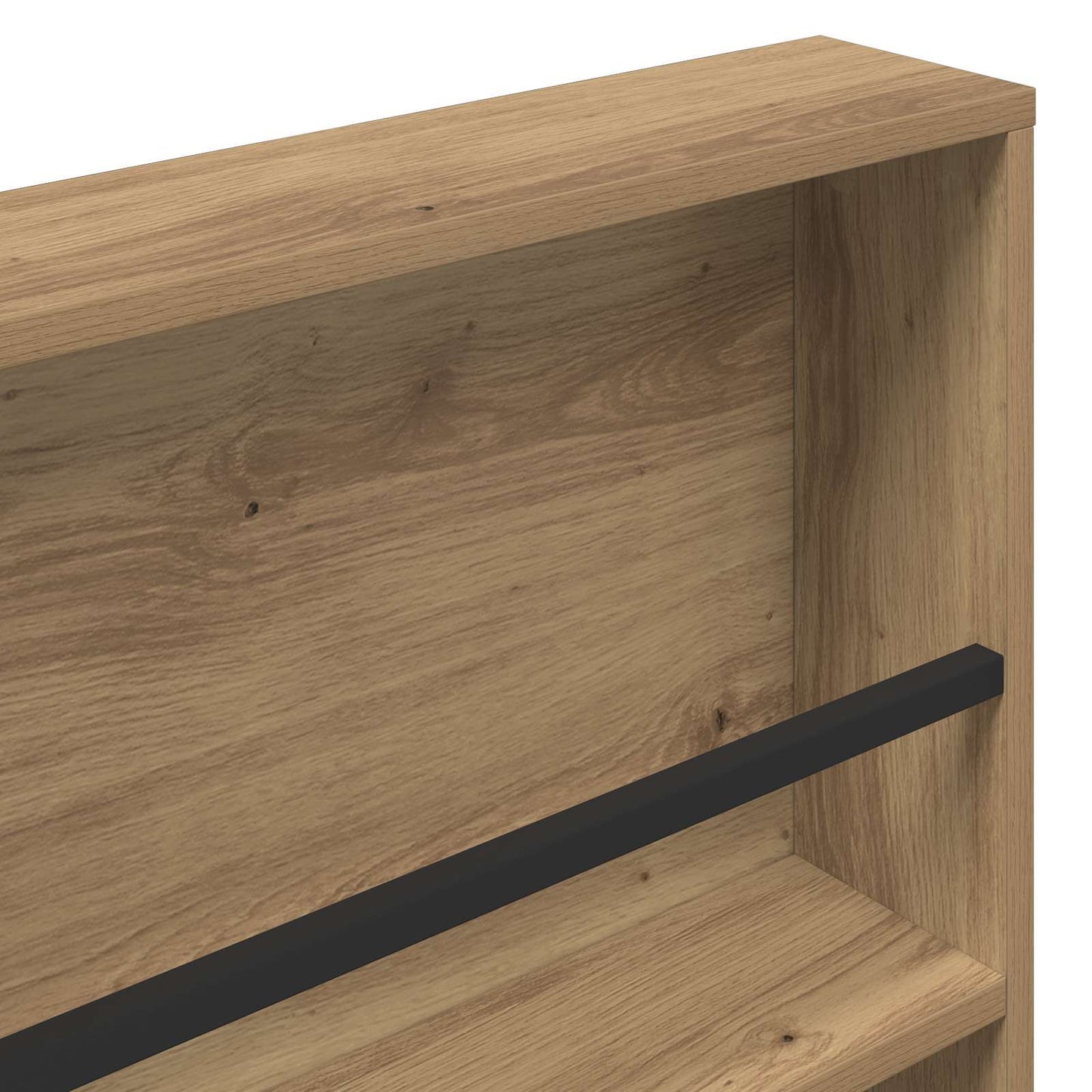 Magasinreol 2 pcs Artisan Eik 60 x 12 x 70 cm Konstruert tre