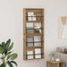 Magasinreol 2 pcs Artisan Eik 60 x 12 x 70 cm Konstruert tre