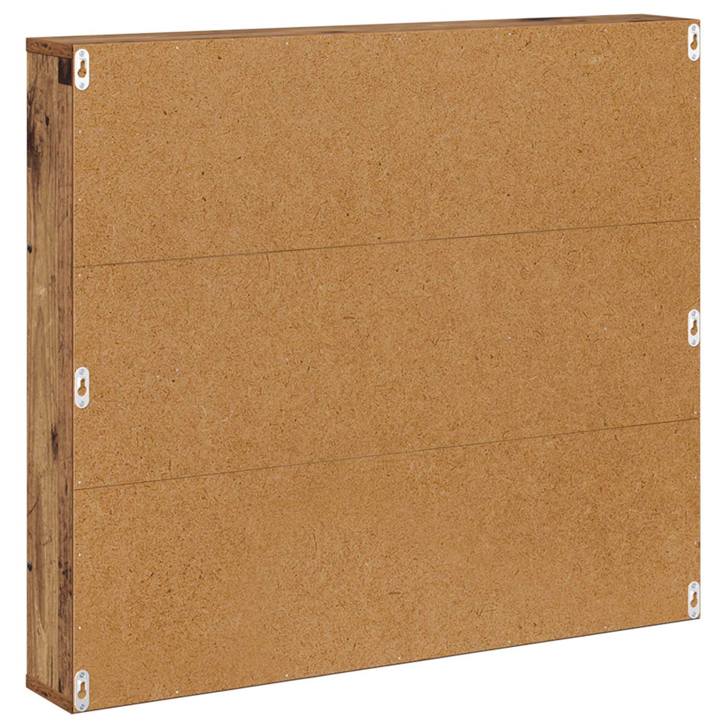 Magasinreol 2 pcs Gammelt tre 80 x 12 x 70 cm Konstruert tre