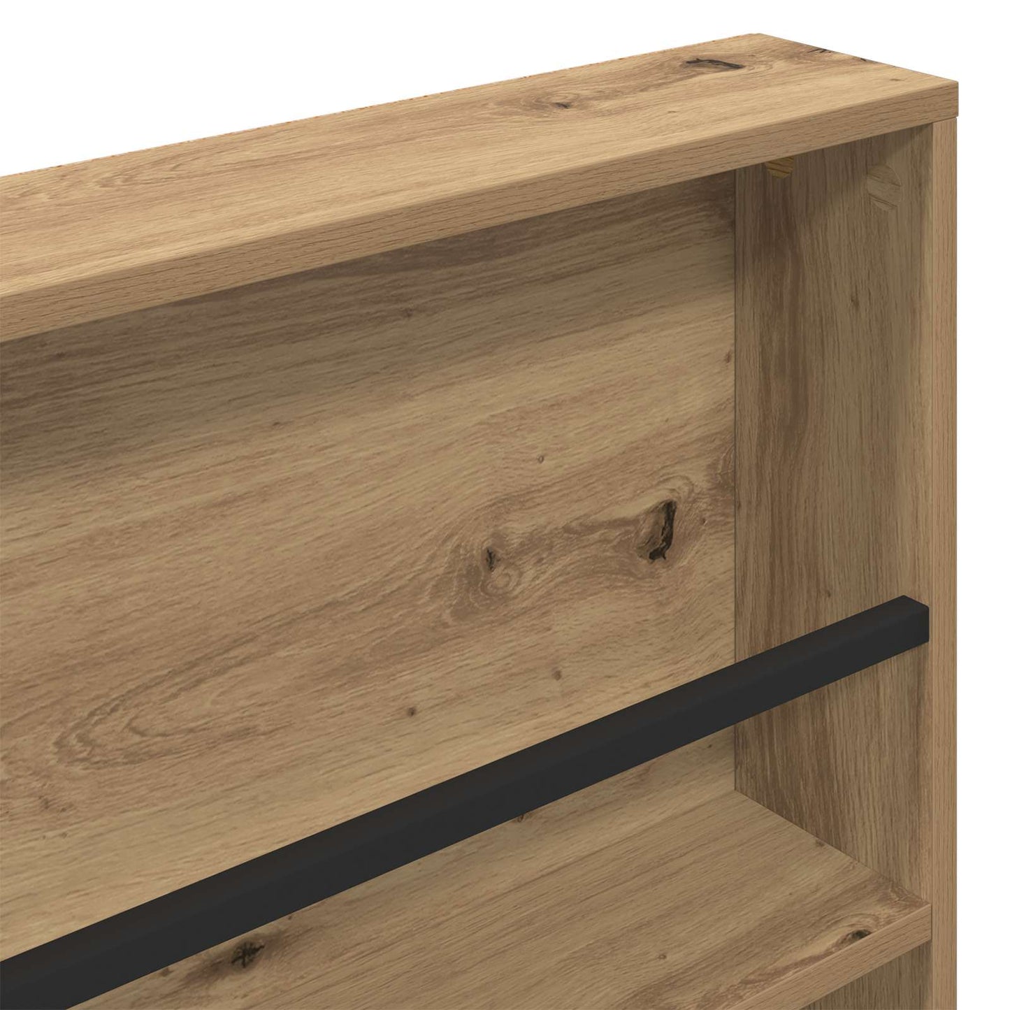 Magasinreol Artisan Eik 80 x 12 x 70 cm Konstruert tre
