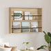 Magasinreol Sonoma eik 100 x 12 x 70 cm Konstruert tre
