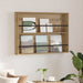 Magasinreol Artisan Eik 100 x 12 x 70 cm Konstruert tre