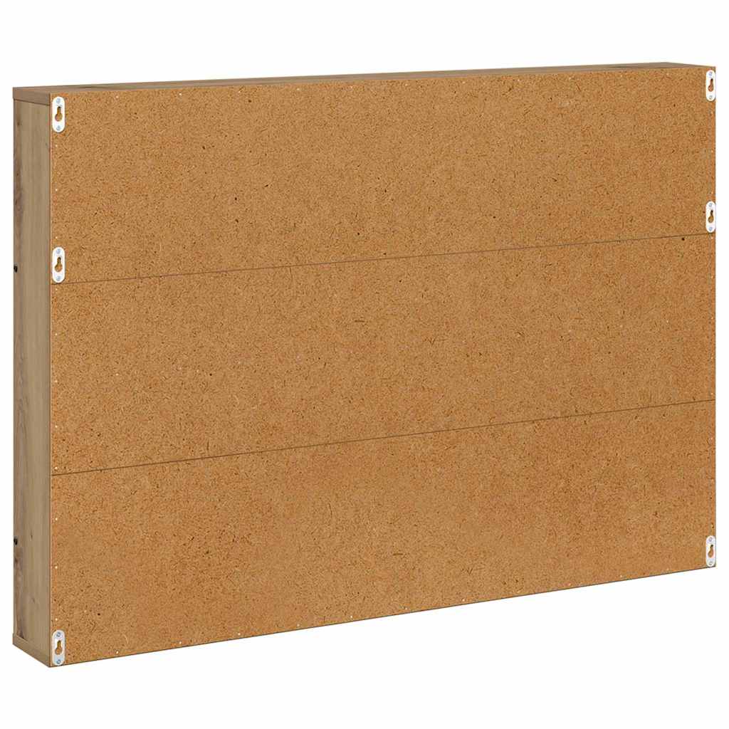 Magasinreol Artisan Eik 100 x 12 x 70 cm Konstruert tre