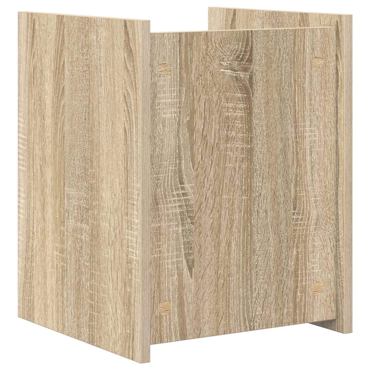 Magasinreol med hylle Sonoma eik 35 x 35 x 45 cm Konstruert tre