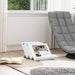 Magasinreol med hylle Hvit 53 x 40 x 28,5 cm Konstruert tre