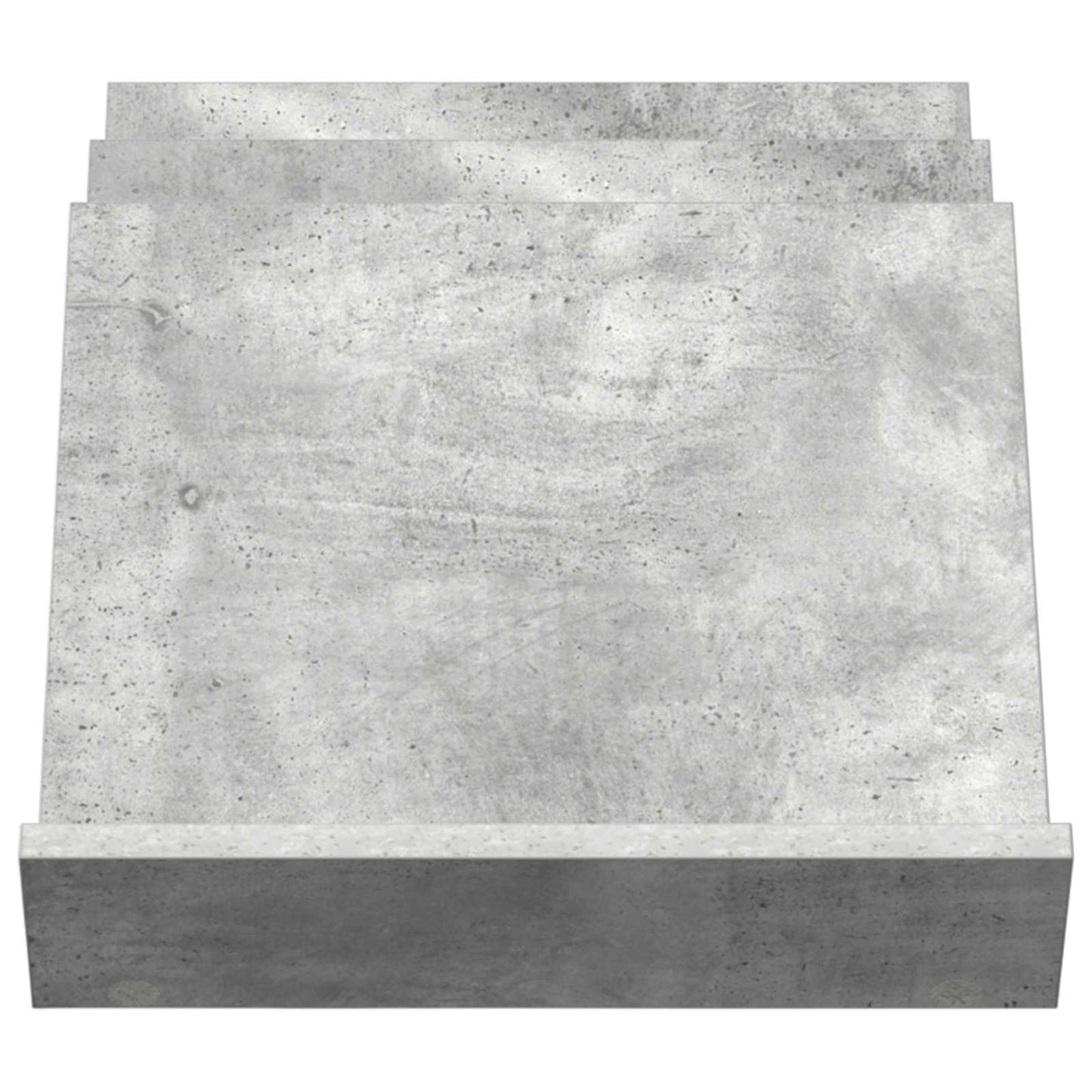 Magasinreol Betonggrå 53 x 40 x 28,5 cm Konstruert tre