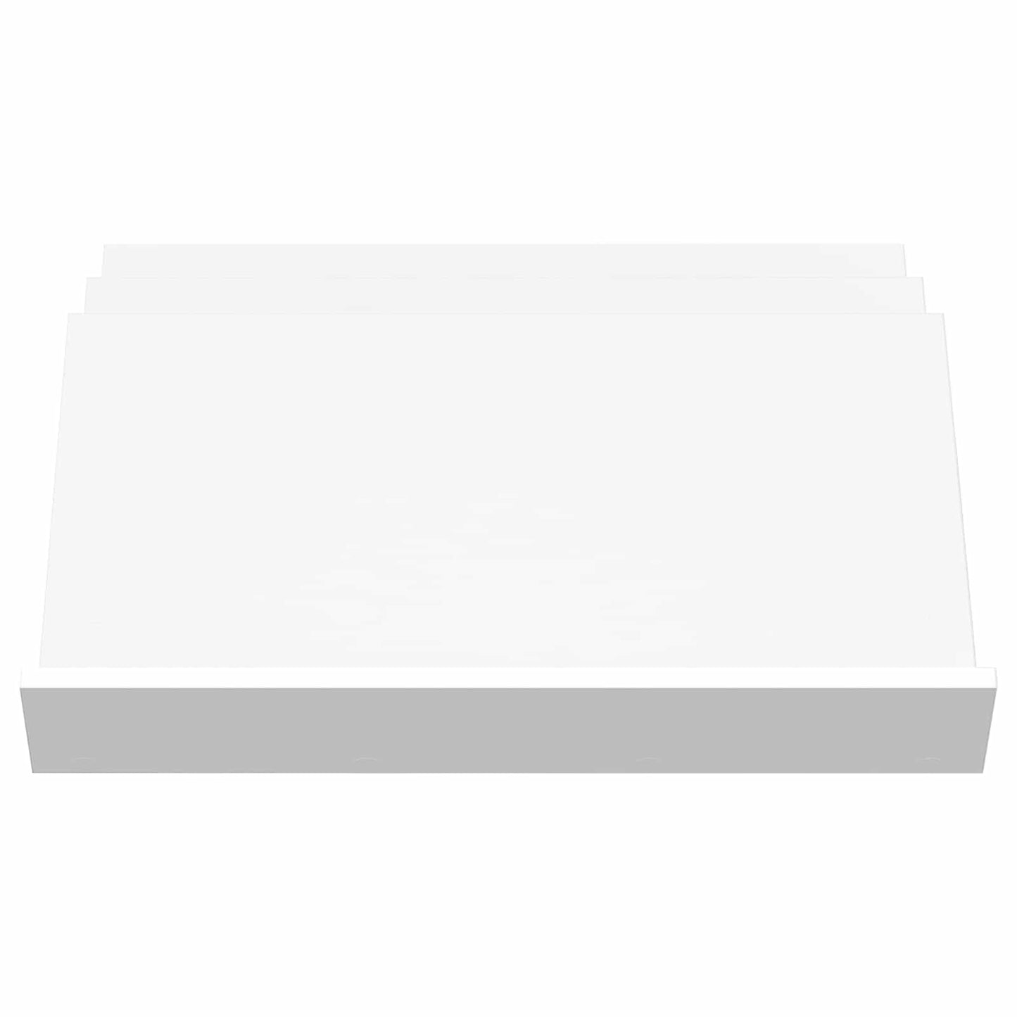 Magasinreol med hylle Hvit 65 x 53 x 28,5 cm Konstruert tre