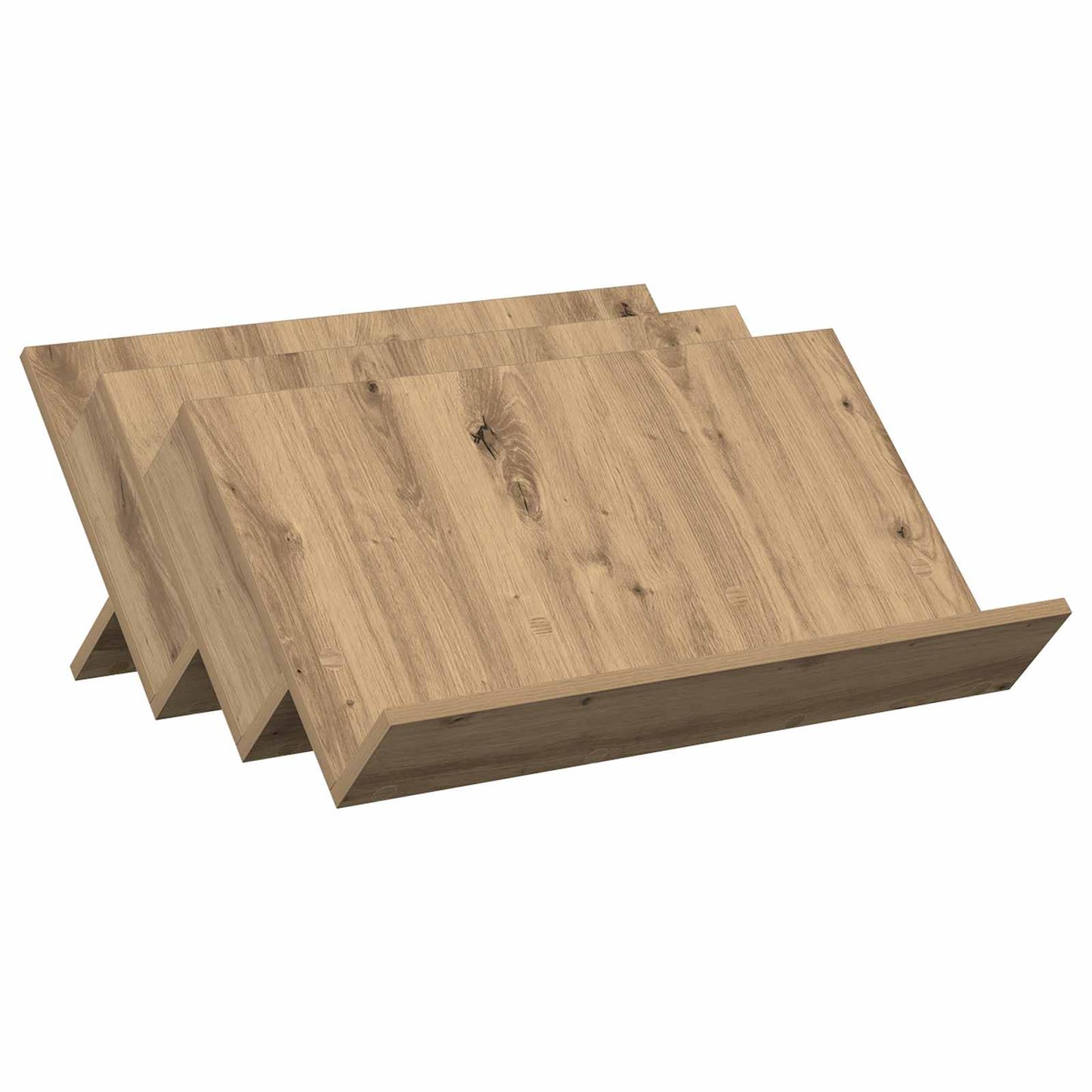 Magasinreol Artisan Eik 65 x 53 x 28,5 cm Konstruert tre