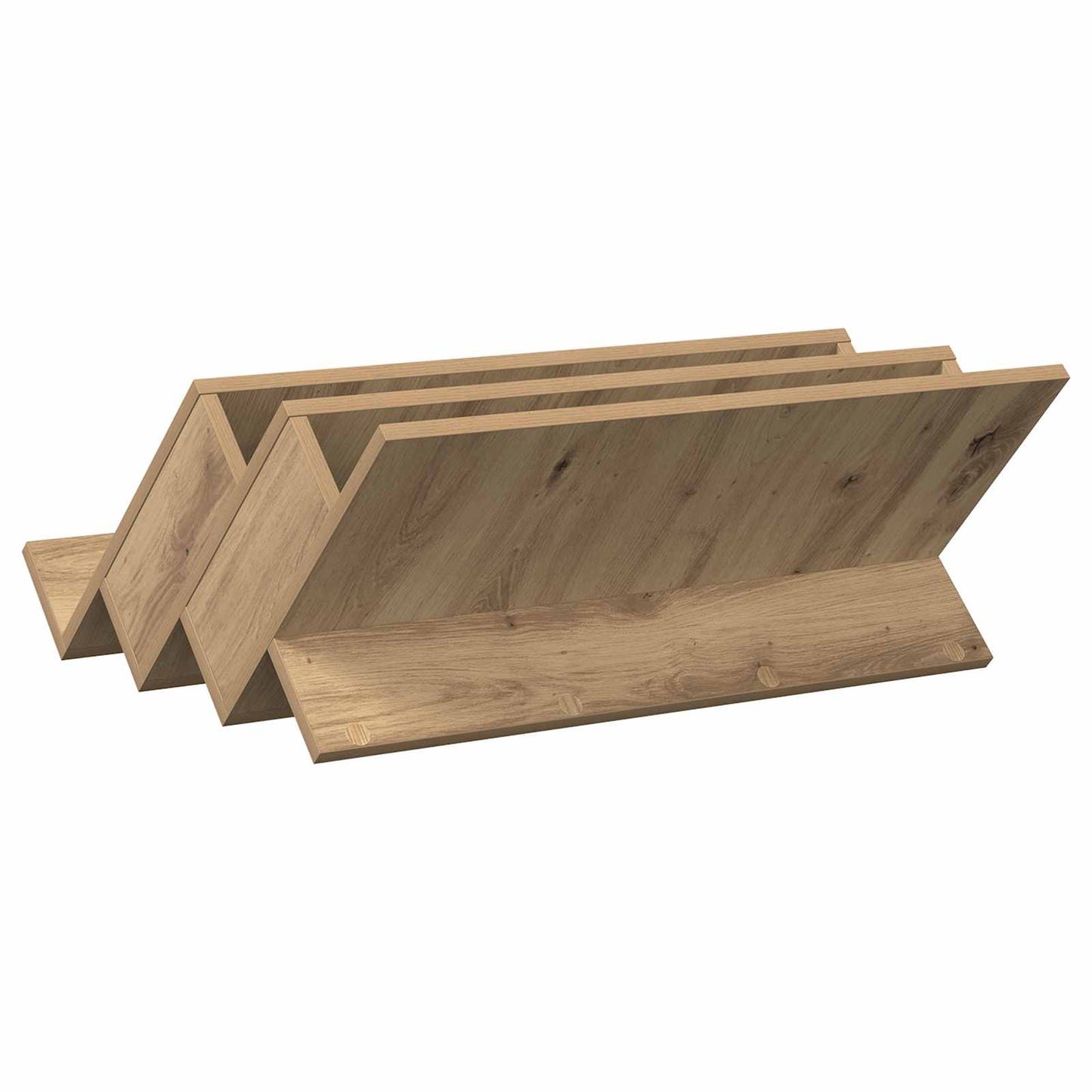 Magasinreol Artisan Eik 65 x 53 x 28,5 cm Konstruert tre