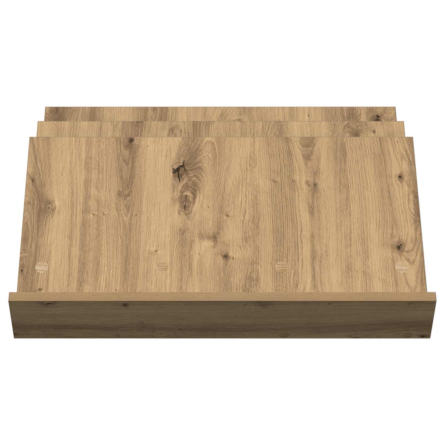 Magasinreol Artisan Eik 65 x 53 x 28,5 cm Konstruert tre