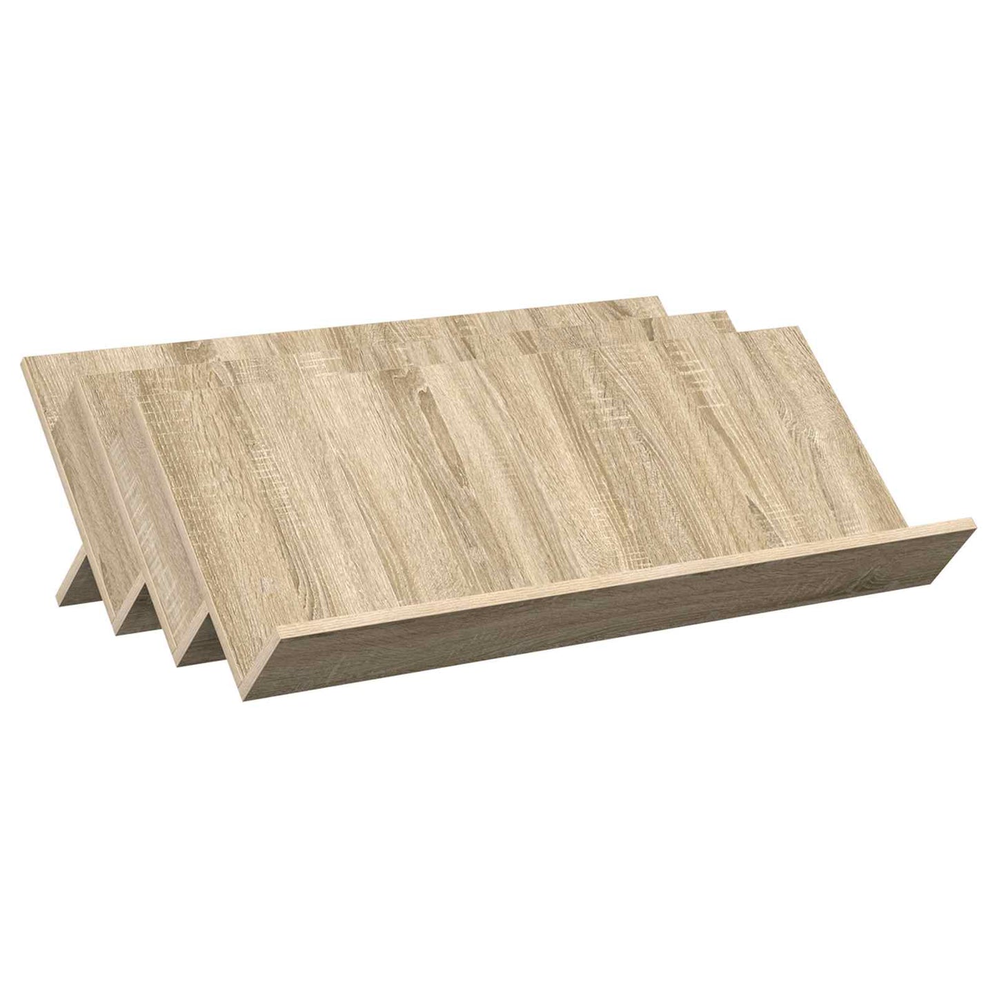 Magasinreol Sonoma eik 90 x 53 x 28,5 cm Konstruert tre