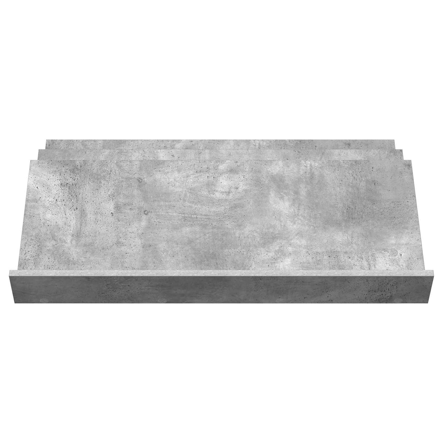 Magasinreol Betonggrå 90 x 53 x 28,5 cm Konstruert tre