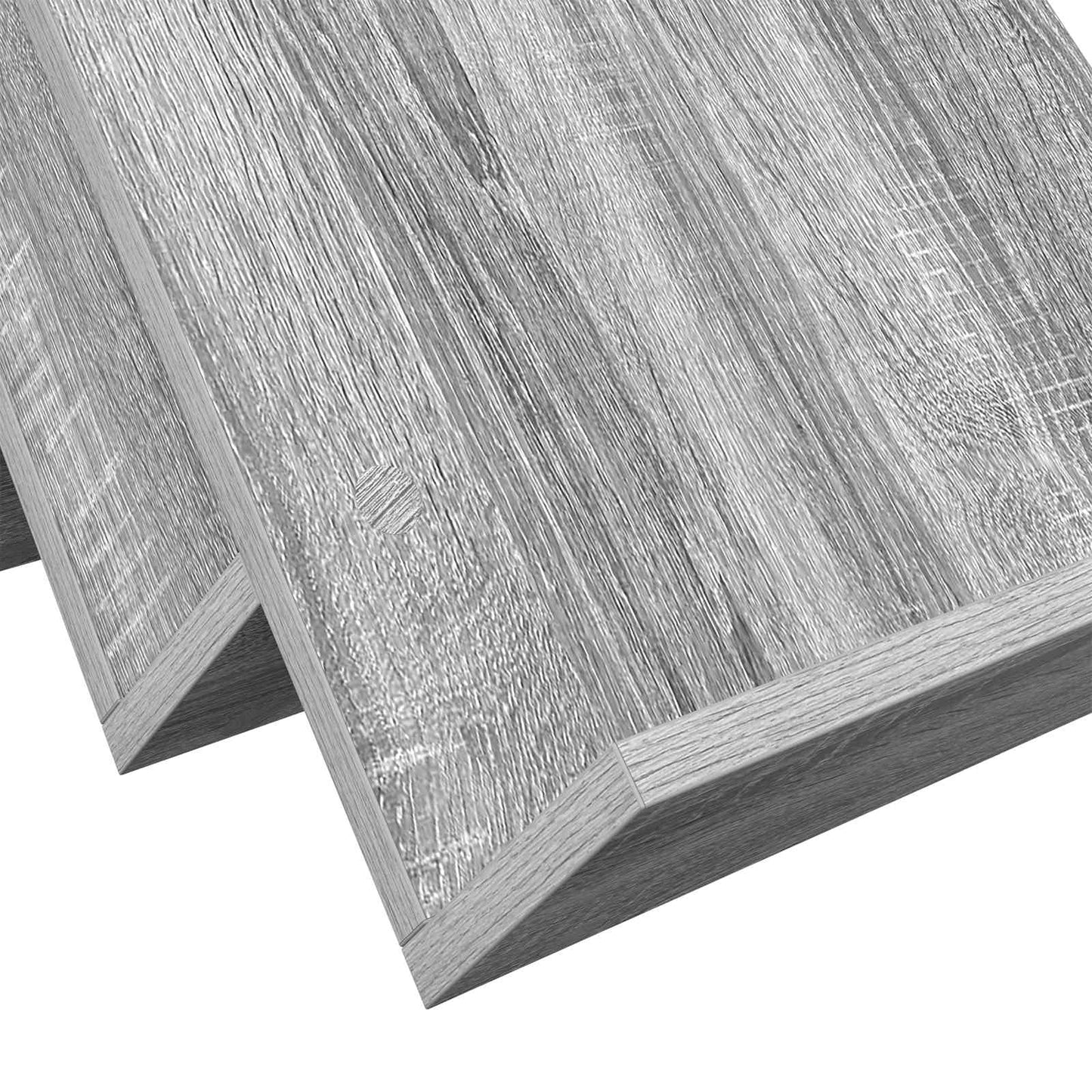 Magasinreol Grå Sonoma 90 x 53 x 28,5 cm Konstruert tre