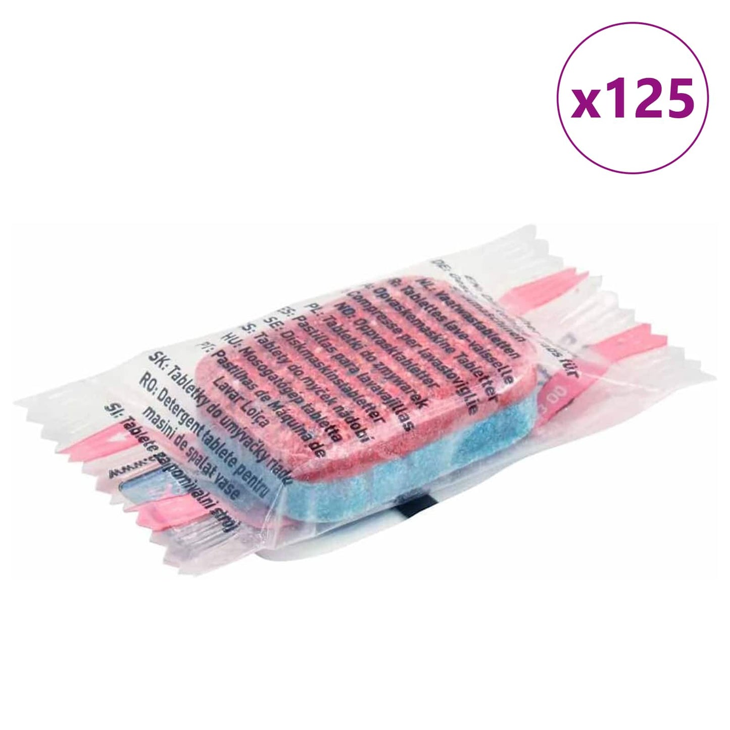 Oppvaskmaskintabletter 125 pcs