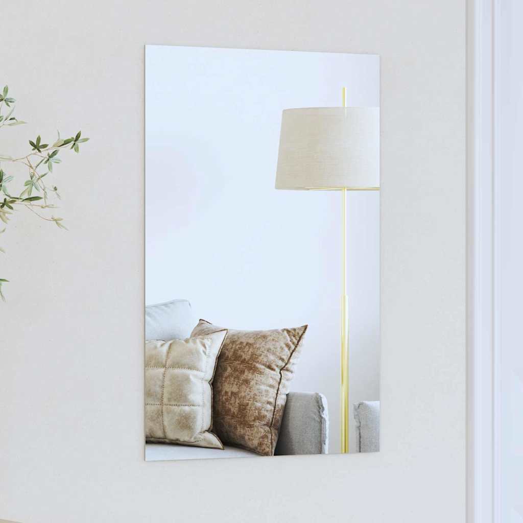 Veggspeil Rektangulær 60 x 40 cm herdet glass