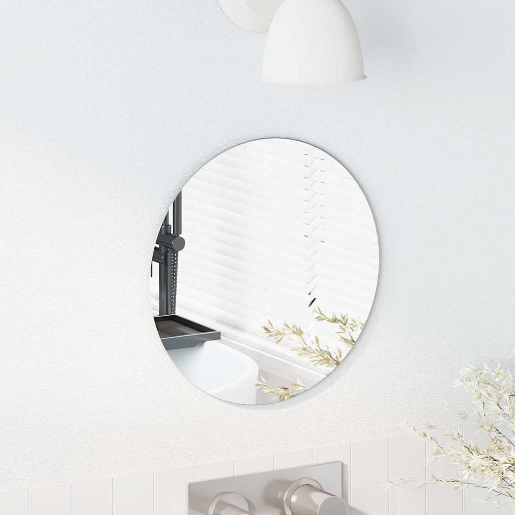 Veggspeil Rund Ø 30 cm herdet glass