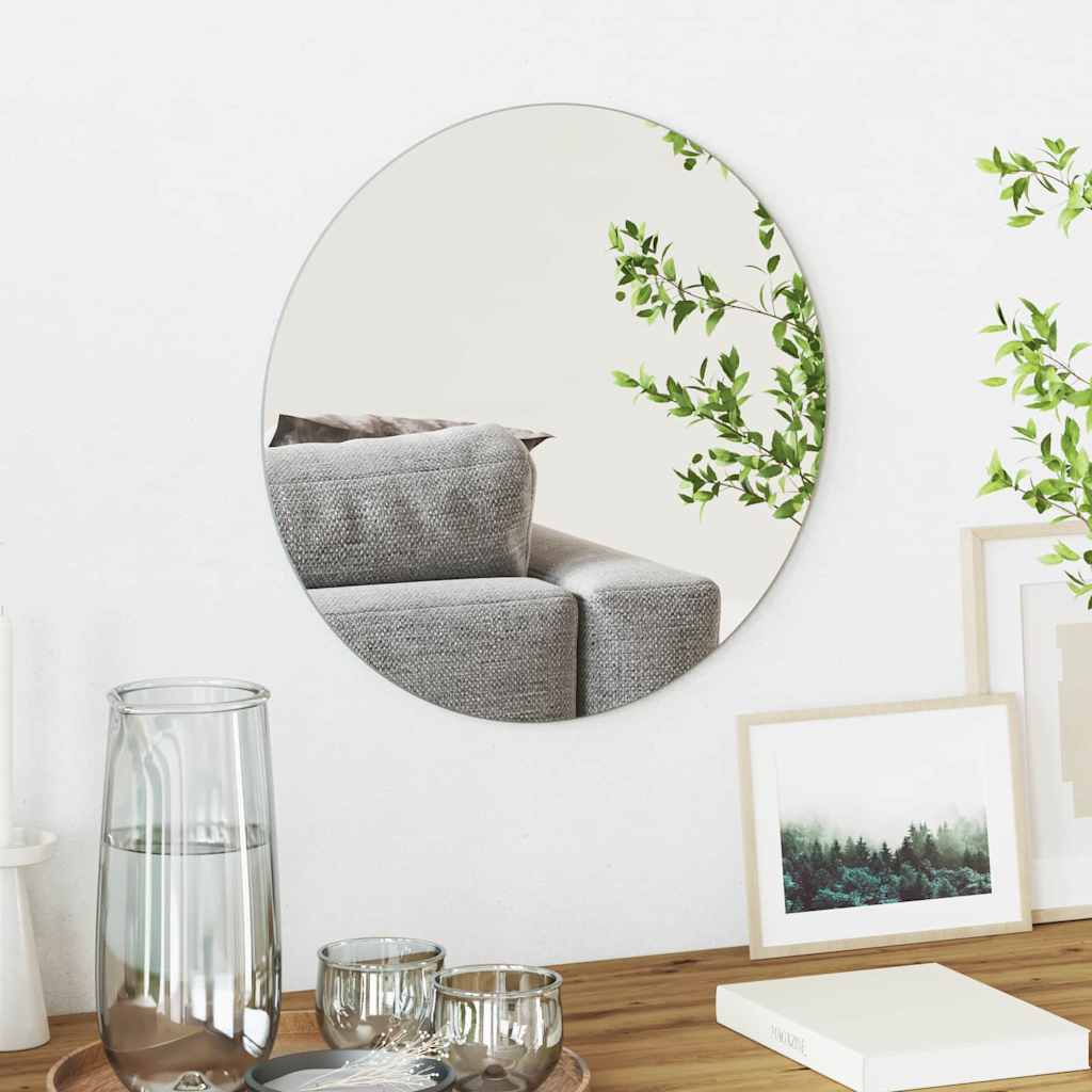 Veggspeil Rund Ø 40 cm herdet glass