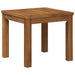 Kaffebord Naturlig 40 x 40,5 x 36 cm Solid akasietre