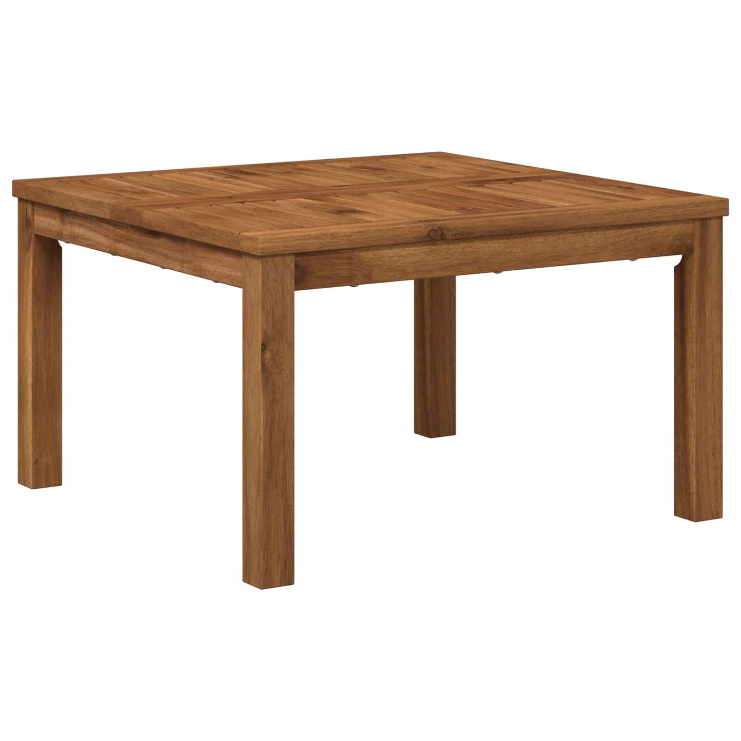Kaffebord Naturlig 60 x 60,5 x 36 cm Solid akasietre