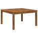 Kaffebord Naturlig 80 x 80,5 x 45 cm Solid akasietre