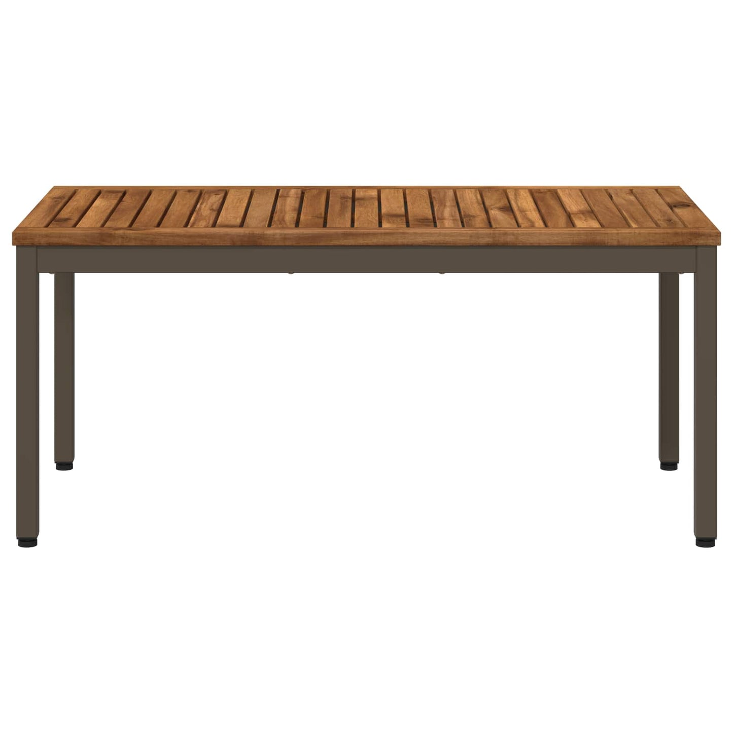 Kaffebord Naturlig og Kaffe 50 x 100,5 x 45 cm Solid akasietre