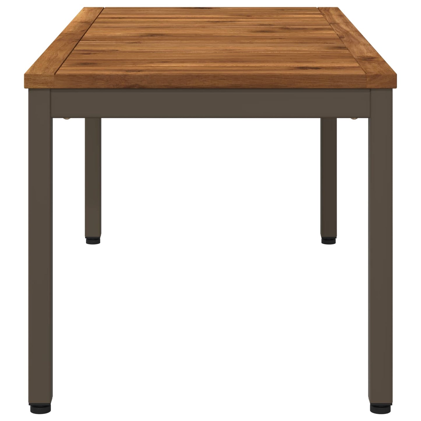 Kaffebord Naturlig og Kaffe 50 x 100,5 x 45 cm Solid akasietre