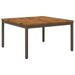Kaffebord Naturlig og Kaffe 80 x 80,5 x 45 cm Solid akasietre