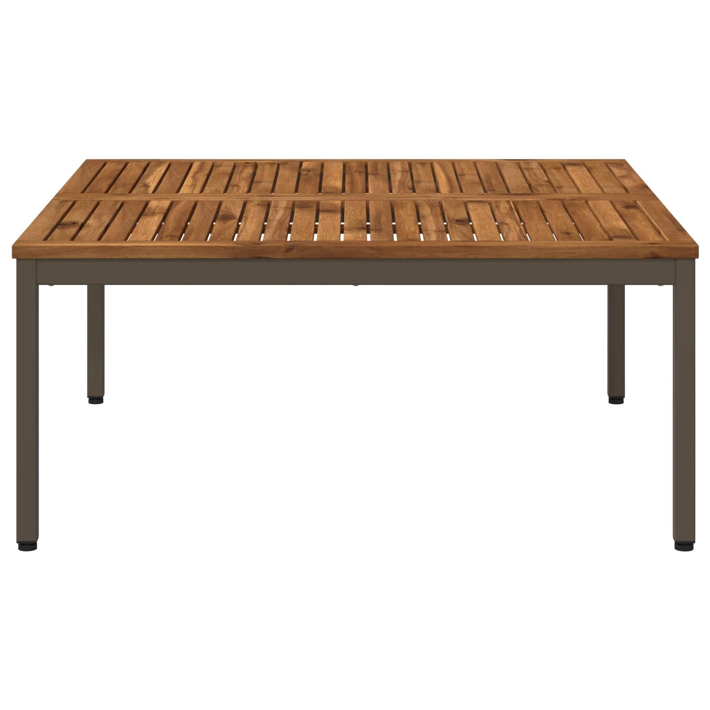 Kaffebord Naturlig og Kaffe 100 x 100,5 x 45 cm Solid akasietre
