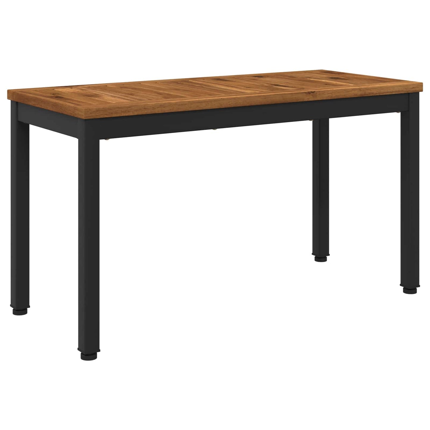 Hagebenk 80,5 x 35 x 45 cm Solid akasietre Naturlig og svart