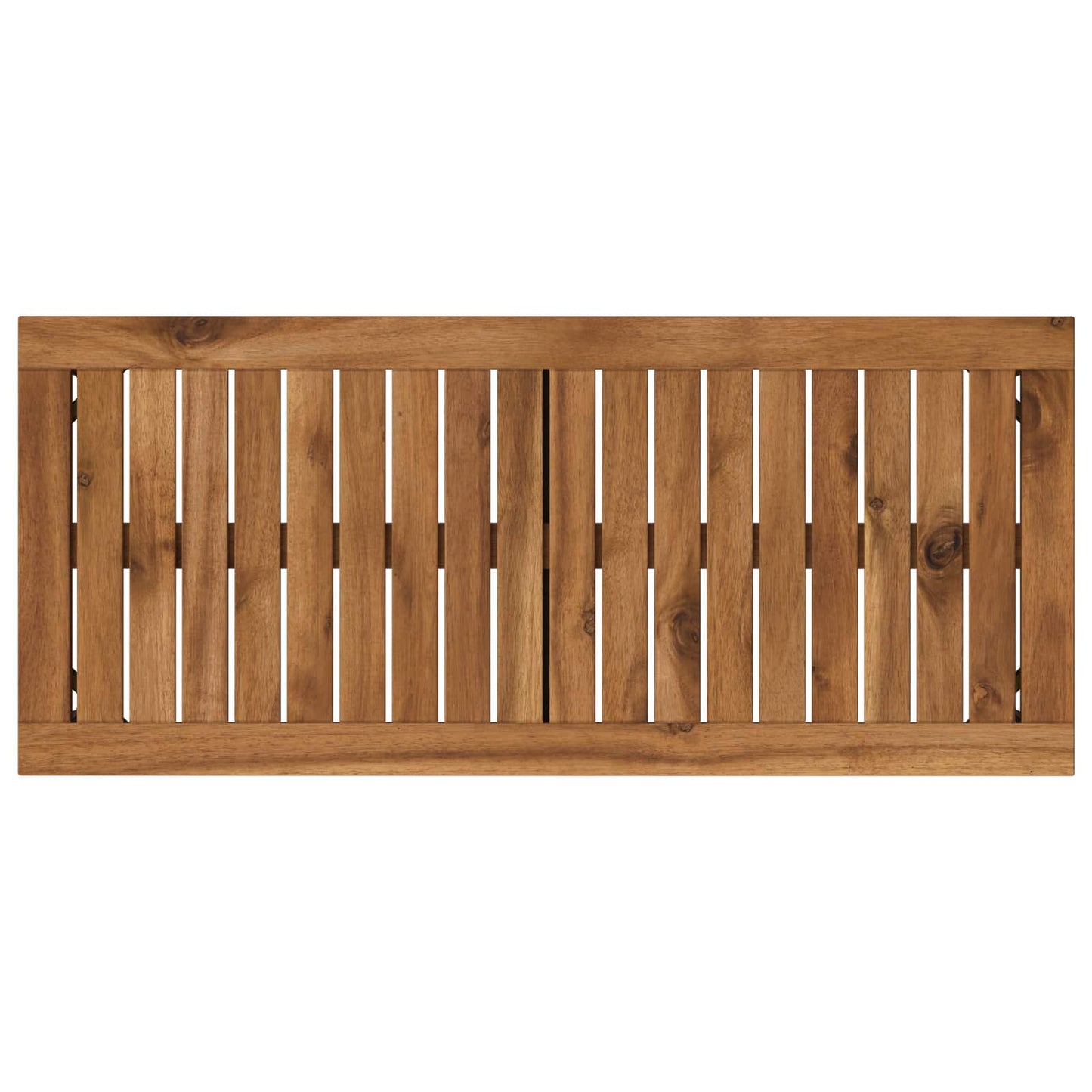 Hagebenk 80,5 x 35 x 45 cm Solid akasietre Naturlig og Kaffe