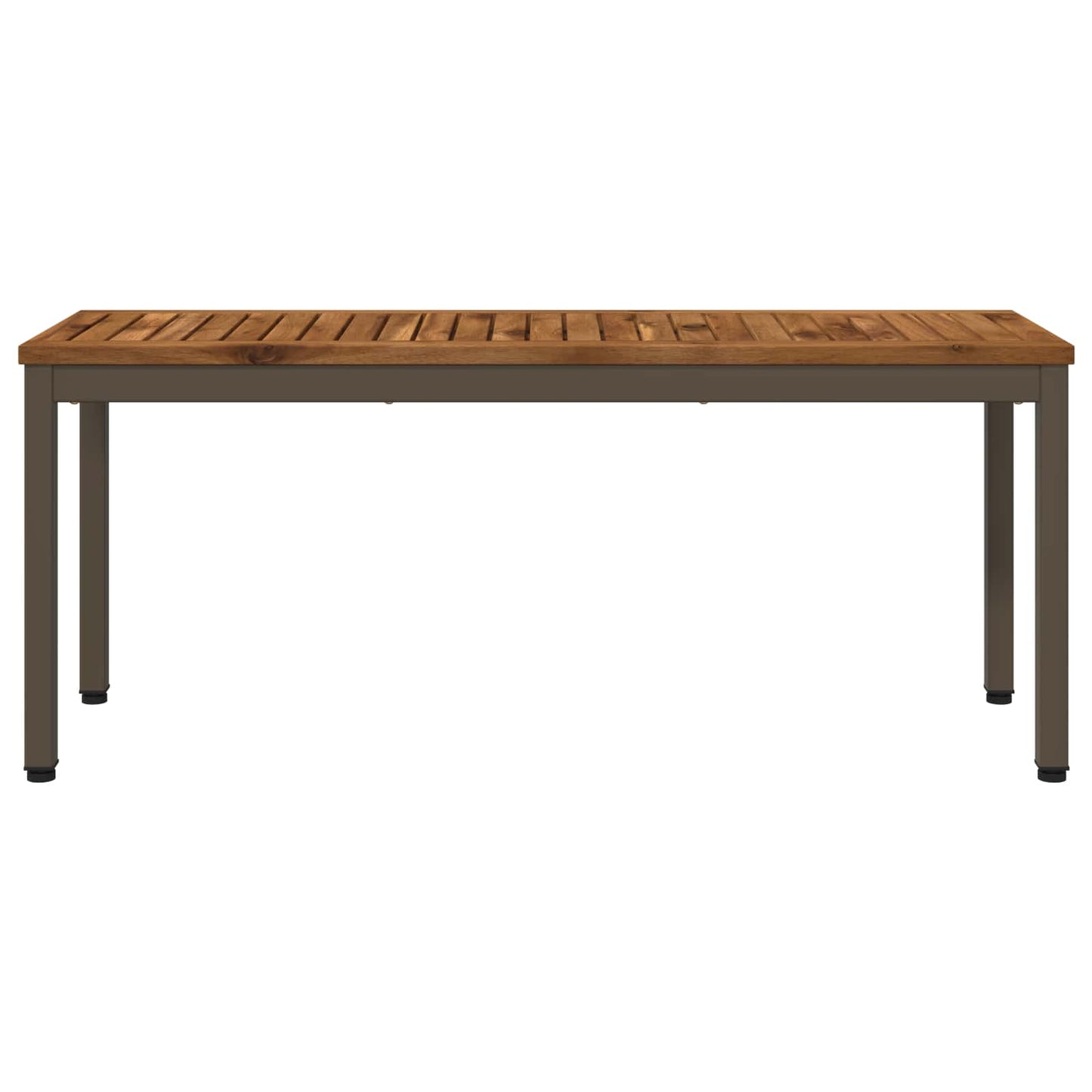 Hagebenk 108,5 x 35 x 45 cm Solid akasietre Naturlig og Kaffe