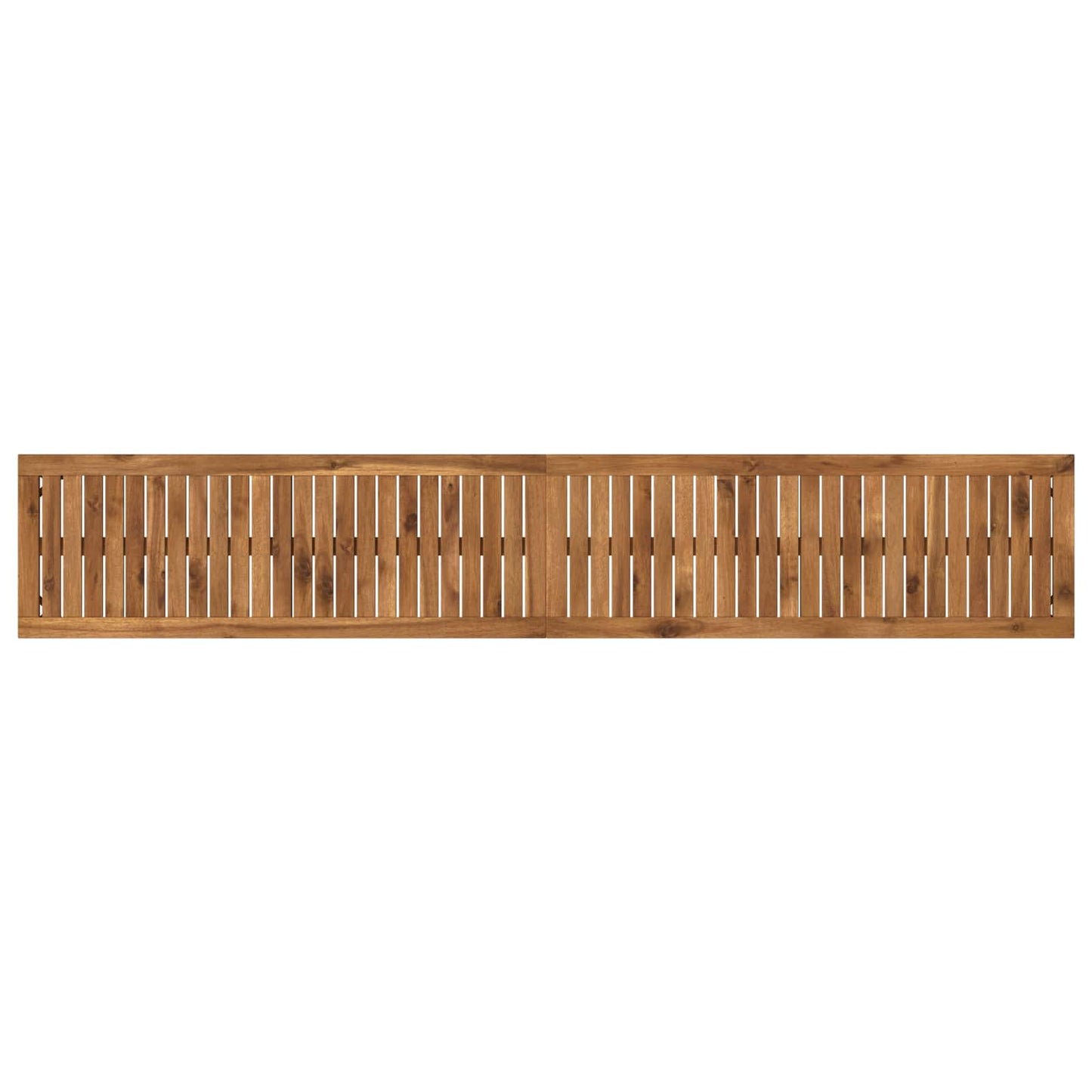 Hagebenk 201 x 35 x 45 cm Solid akasietre Naturlig og Kaffe