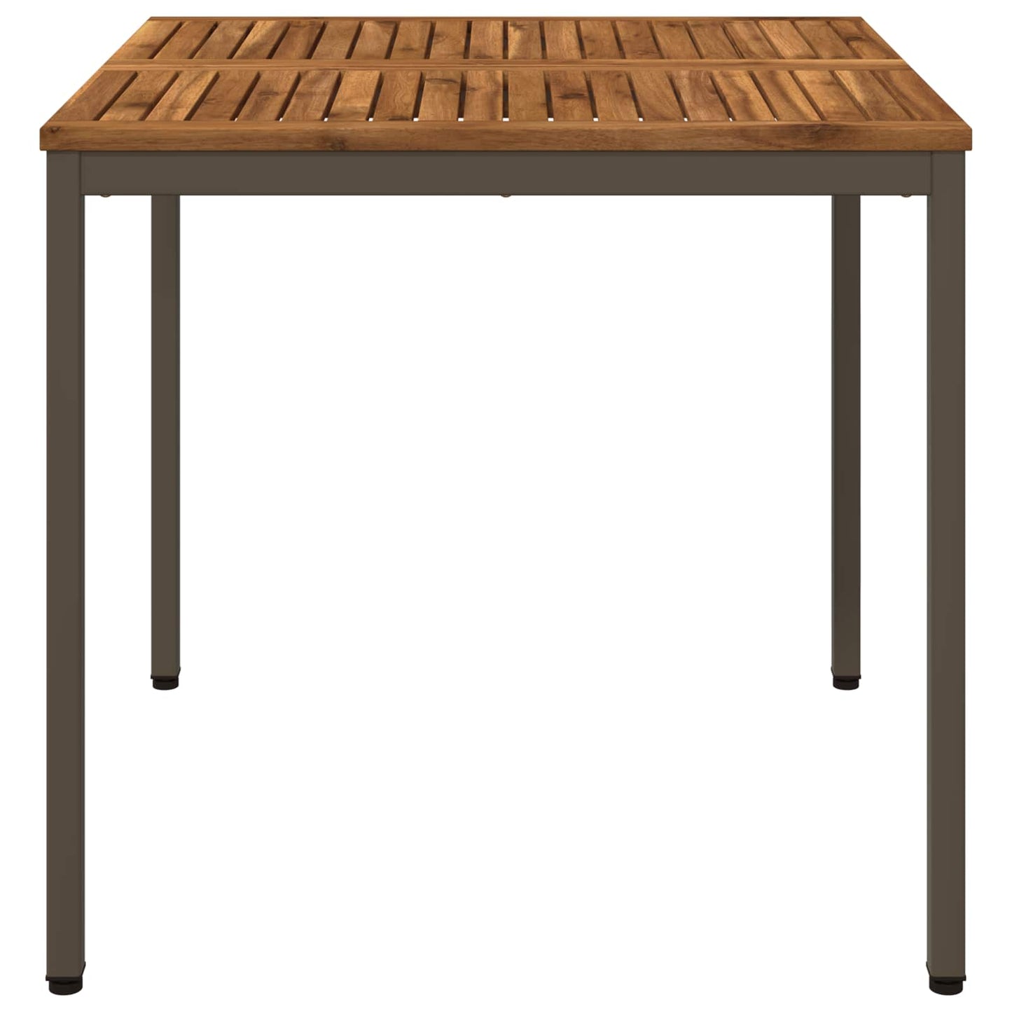 Hage middagsbord Naturlig og Kaffe 80 x 80,5 x 75 cm