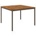 Hage middagsbord Naturlig og Kaffe 110 x 108,5 x 75 cm